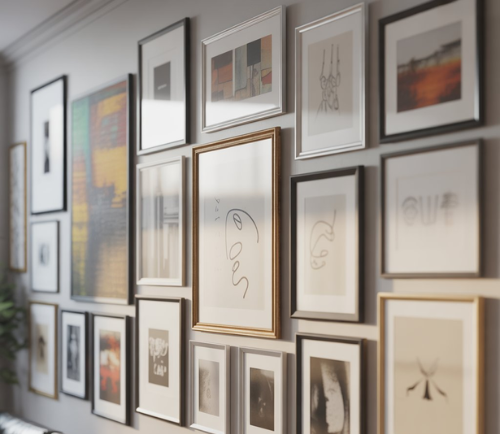 Creative ideas for gallery wall arrangements