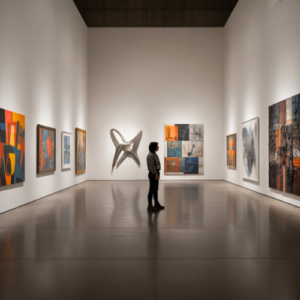 how to explore a contemporary artgallery