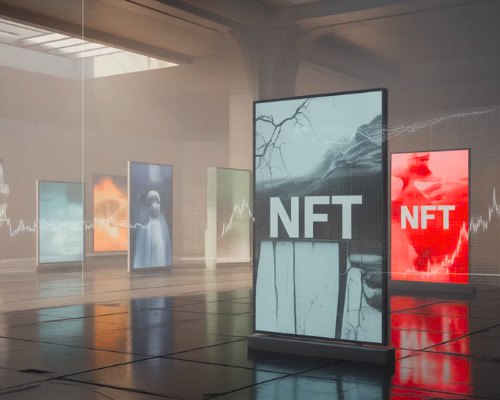 NFT art market decline industry analysis