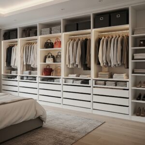PAX Wardrobe System for a Built-In Closet Look