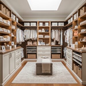 Warm Wood & Cream Combination