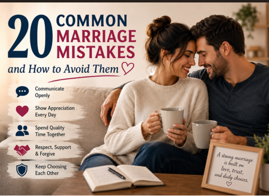 Common Marriage Mistakes and How to Avoid Them