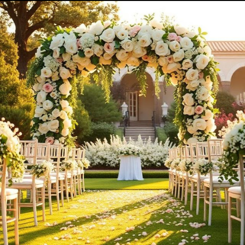 1. Floral Garden Arch