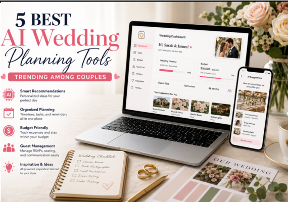 5 Best AI Wedding Planning Tools Trending Among Couples