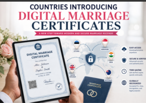 Countries Introducing Digital Marriage Certificates