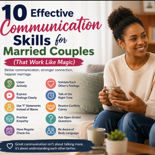 10 Effective Communication Skills for Married Couples (That Work Like Magic)