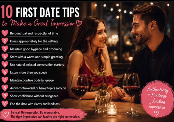 10 First Date Tips to Make a Great Impression