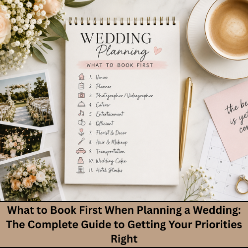 What to Book First When Planning a Wedding: The Complete Guide to Getting Your Priorities Right