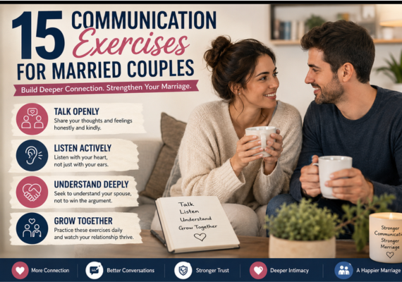 15 Communication Exercises for Married Couples